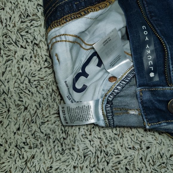 Lucky brand women's jeans skinny fit siz 3 - Picture 4 of 10